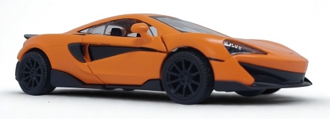 McLaren 600LT Orange Auto Kolekcjonerskie Samochód z napędem Pull-Back 1:32