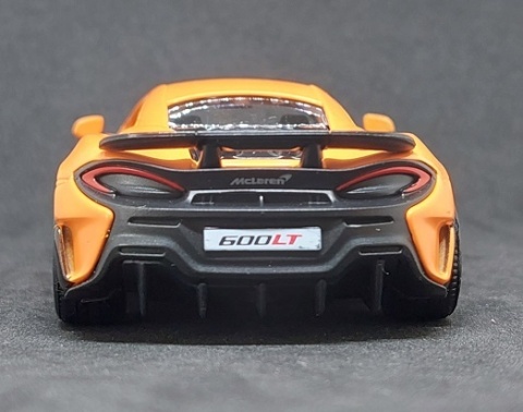 McLaren 600LT Orange Auto Kolekcjonerskie Samochód z napędem Pull-Back 1:32
