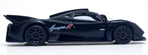 Pagani Huayra R Black Auto Kolekcjonerskie Samochód napęd Pull-Back 1:32