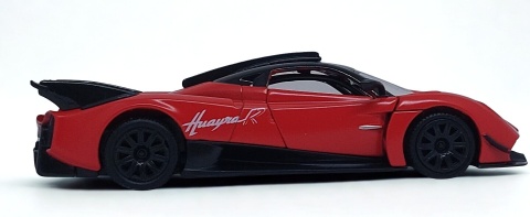 Pagani Huayra R Red Auto Kolekcjonerskie Samochód napęd Pull-Back 1:32