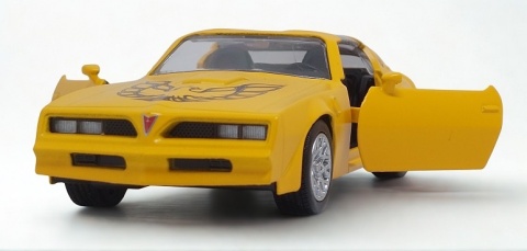 Pontiac Firebird 1978 żółty Auto Kolekcjonerskie Samochód Screaming Chicken