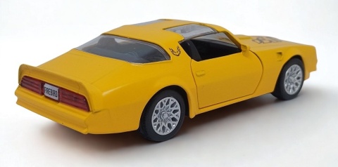 Pontiac Firebird 1978 żółty Auto Kolekcjonerskie Samochód Screaming Chicken