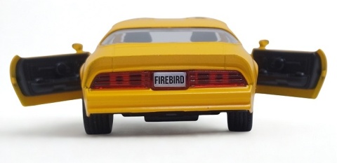 Pontiac Firebird 1978 żółty Auto Kolekcjonerskie Samochód Screaming Chicken