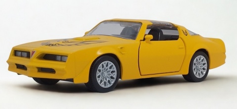 Pontiac Firebird 1978 żółty Auto Kolekcjonerskie Samochód Screaming Chicken