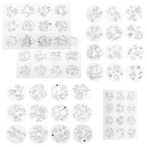 Projektor rzutnik stolik do rysowania karty różowy