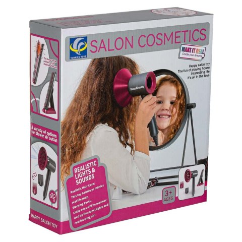 Zestaw fryzjerski dla dzieci suszarka prostownica 20 elementów
