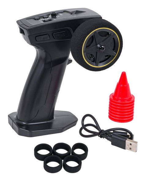 Autko R/C do Driftu 1:43 Białe + Akcesoria