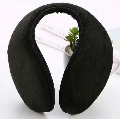 Nauszniki zimowe uniwersalne czarne