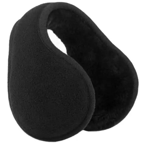 Nauszniki zimowe uniwersalne czarne