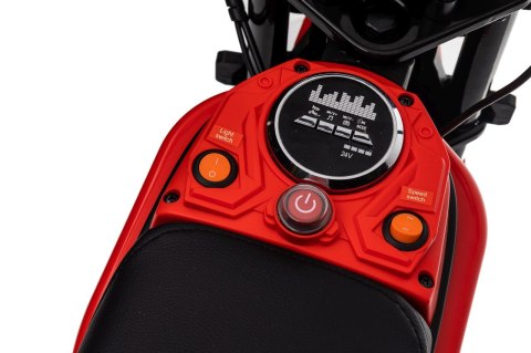 Pojazd Motor RZ56 MAX Czerwony