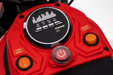 Pojazd Motor RZ56 MAX Czerwony