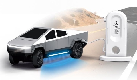 R/C Auto TRACK Srebrny + Stacja Ładowania