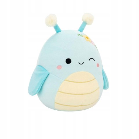 Squishmallows Giles Maskotka Pluszak Niebieski KONIK POLNY z Kwiatami 19 cm