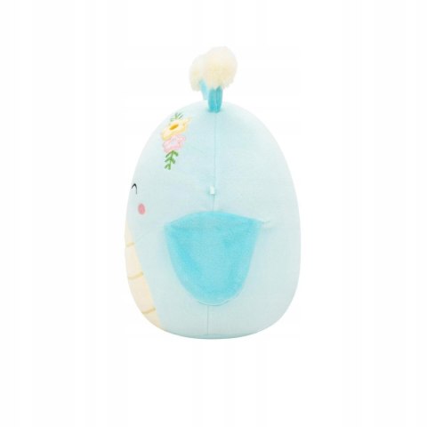 Squishmallows Giles Maskotka Pluszak Niebieski KONIK POLNY z Kwiatami 19 cm