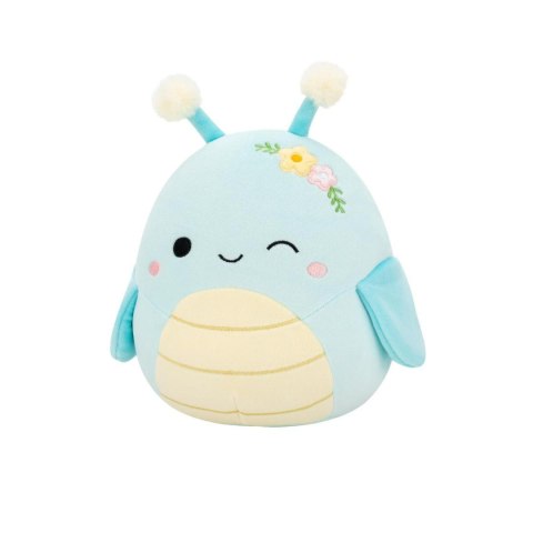 Squishmallows Giles Maskotka Pluszak Niebieski KONIK POLNY z Kwiatami 19 cm