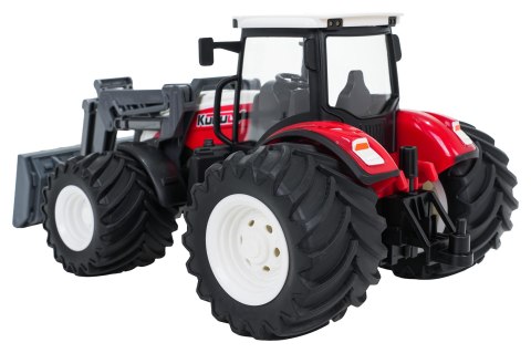 Traktor + Spych R/C 1:24 Czerwony