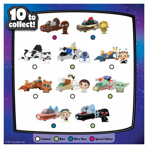 Doorables Star Wars zestaw kolekcjonerski figurka + pojazd Oryginał Disney