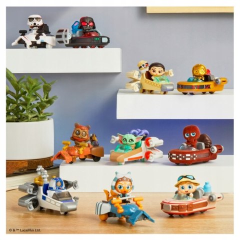 Doorables Star Wars zestaw kolekcjonerski figurka + pojazd Oryginał Disney