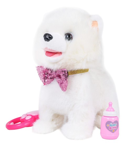 Interaktywny Pies Biały