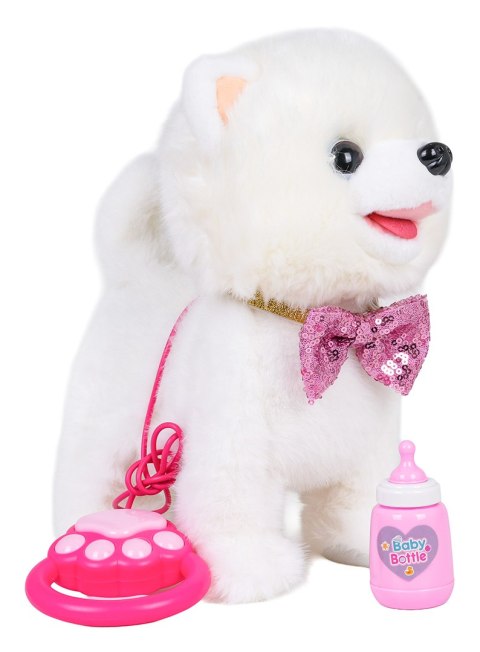 Interaktywny Pies Biały