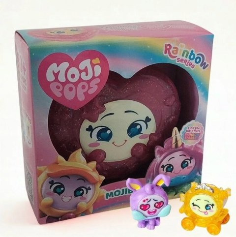Moji Pops figurki kolekcjonerskie seria Rainbow - MojiBox MojiPops