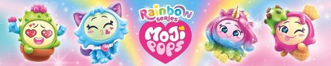 Moji Pops figurki kolekcjonerskie seria Rainbow - MojiBox MojiPops