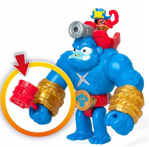 Piratix Gorilla Bros Smash Jack 4 elementy figurki kolekcjonerskie
