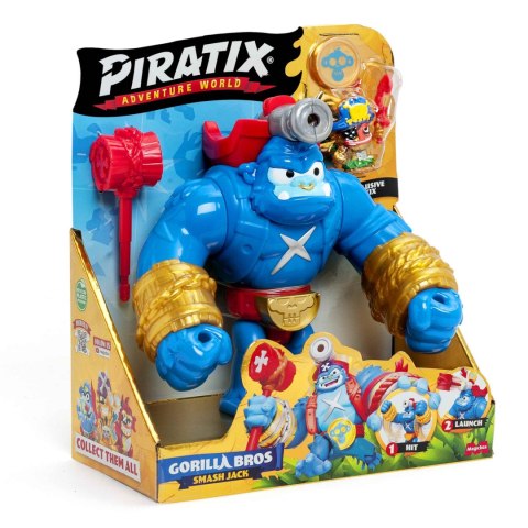 Piratix Gorilla Bros Smash Jack 4 elementy figurki kolekcjonerskie