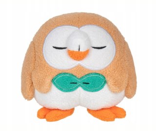 Pokemon Rowlet 12cm śpiący pluszak dla fanów maskotka licencjonowana