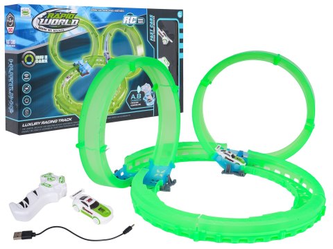 Tor Wyścigowy Świecący w Ciemności 25el.