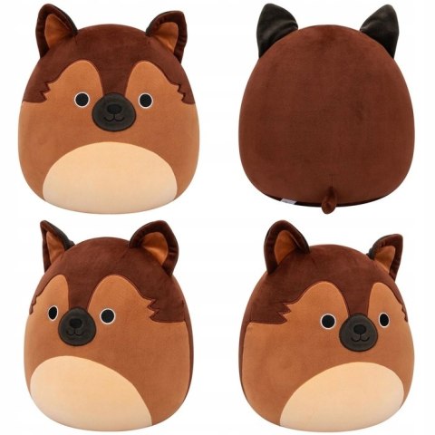 Wielki pluszak pies owczarek Mario 30cm Squishmallows maskotka poduszka
