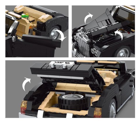 Zestaw Klocków Autko Retro 1096el.