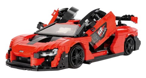 Zestaw Klocków Auto Sportowe Pomarańczowe 1372el.