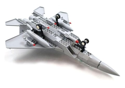 Klocki Myśliwiec F-15 Eagle Fighter 223 el. – Samolot do Składania