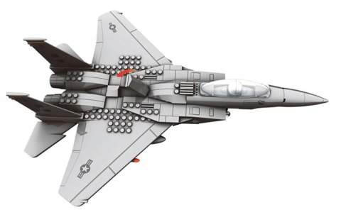Klocki Myśliwiec F-15 Eagle Fighter 223 el. – Samolot do Składania