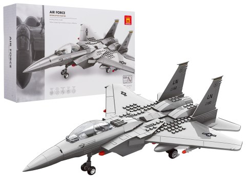 Klocki Myśliwiec F-15 Eagle Fighter 223 el. – Samolot do Składania