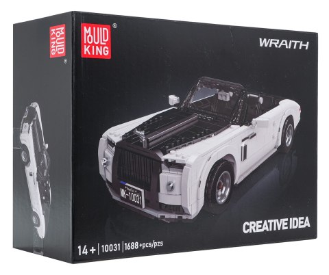 Zestaw Klocków Pojazd Biały Kabriolet 1603el.