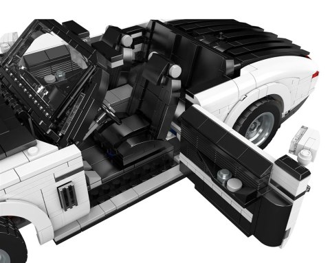 Zestaw Klocków Pojazd Biały Kabriolet 1603el.