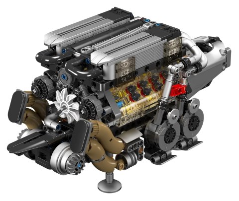 Zestaw Klocków Silnik 952el.