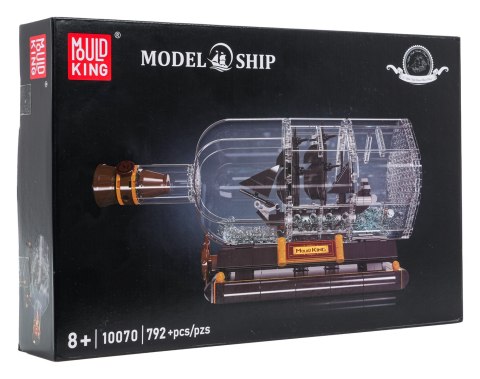 Statek Piracki w Butelce klocki Mould King Zestaw Klocków