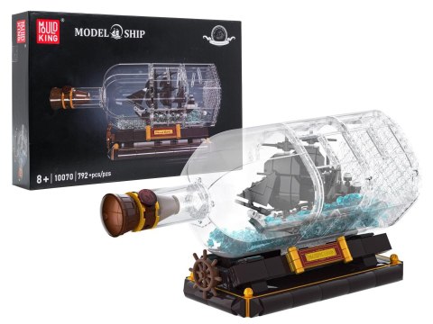 Statek Piracki w Butelce klocki Mould King Zestaw Klocków