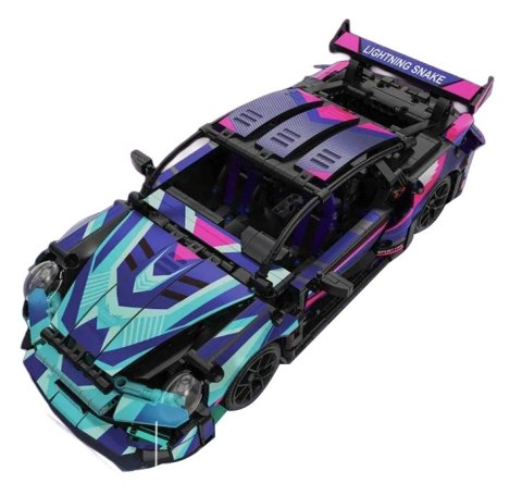 Klocki Techniczne Racing Car Lightning Snake – Sportowy Model Auta
