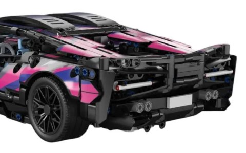 Klocki Auto Sportowe 1280 el – Zestaw Konstrukcyjny dla Dzieci od 6 Lat