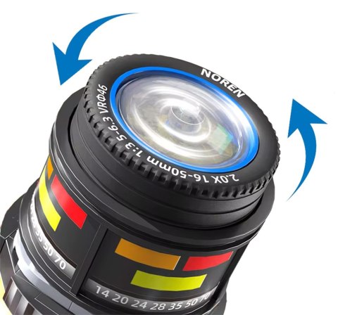 Aparat z Klocków Konstrukcyjnych – Zestaw 561 elementów