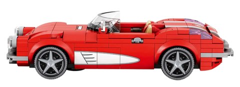 Zestaw Klocków Konstrukcyjnych Reobrix Auto Kabriolet Czerwony 311 el.