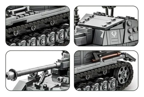 Dicker Max – Niszczyciel Czołgów konstrukcja z Klocków 632 Elementy