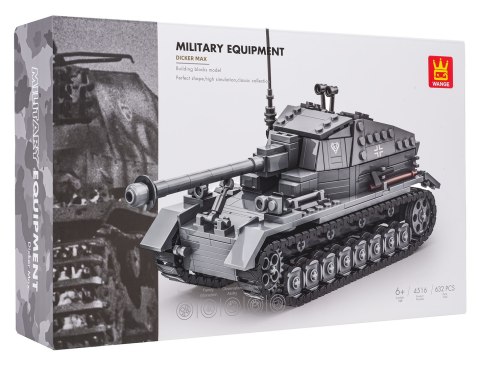 Dicker Max – Niszczyciel Czołgów konstrukcja z Klocków 632 Elementy