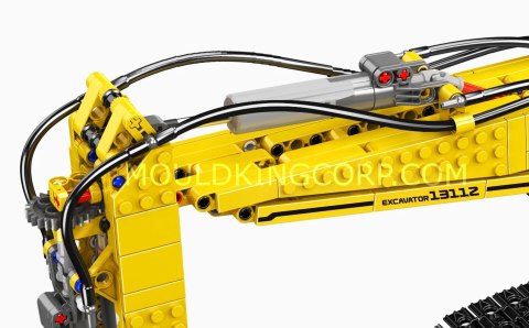 Koparka z klocków 2169el. zdalnie sterowana Mould King