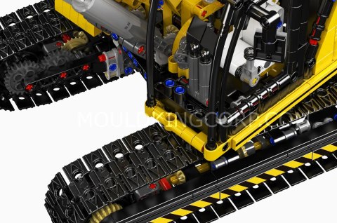 Koparka z klocków 2169el. zdalnie sterowana Mould King