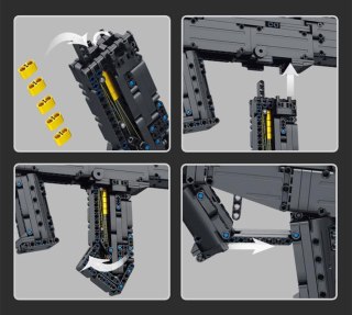 Zestaw Klocków Militaria Karabin 1133el. Panlos Brick
